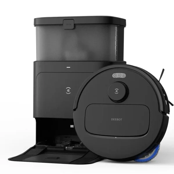 Ecovacs N30 ProOmni Robot Vacuum 10000Pa, Black - N30 PRO OMNI